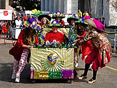 Mardi Gras Bedrace Biloxi Mississippi Event